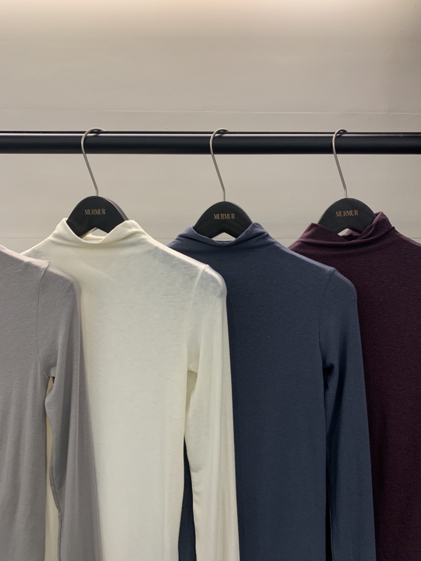 MURMUR韓國直郵㊣女裝新品職業推薦人氣25秋冬休閑時尚長袖T恤MURMUR長袖T恤