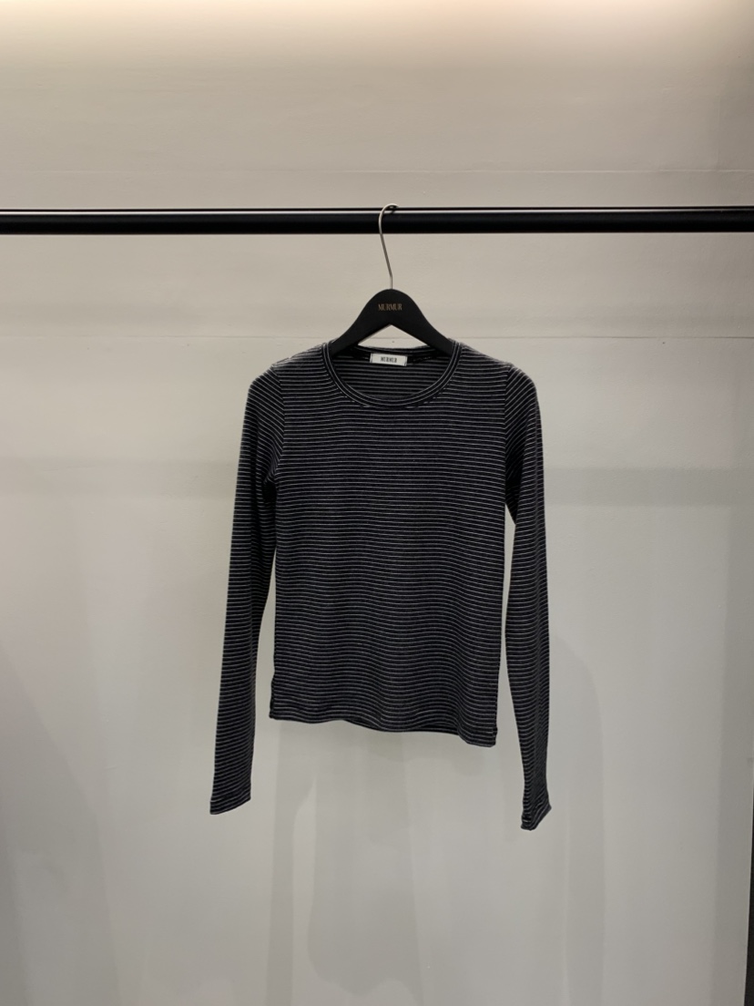 MURMUR韓國直郵㊣女士新款時尚推薦人氣休閑職業長袖T恤羊毛MURMUR長袖T恤圖色1