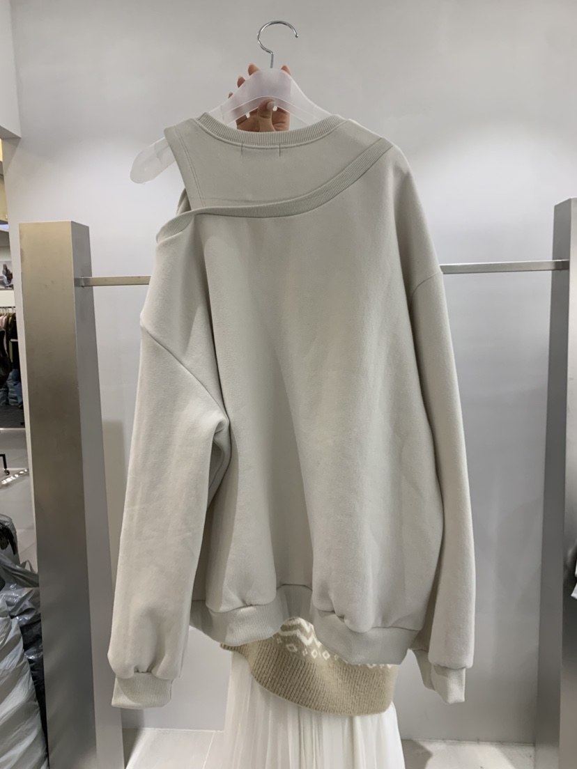 EYEL韓國代購㊣女裝新品25秋冬推薦職業時尚熱賣人氣衛衣加絨EYEL衛衣