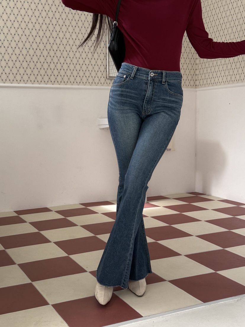 FOUREIGHT東大門㊣代購女裝新品25秋冬時尚人氣休閑熱賣牛仔褲FOUR EIGHT牛仔褲