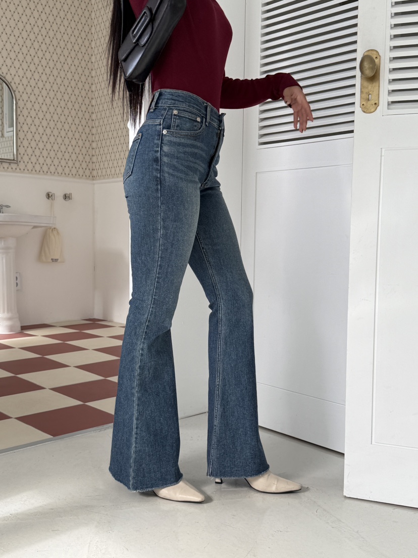 FOUREIGHT東大門㊣代購女裝新品25秋冬時尚人氣休閑熱賣牛仔褲FOUR EIGHT牛仔褲