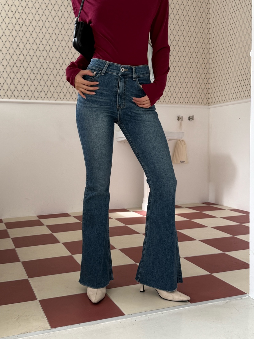 FOUREIGHT東大門㊣代購女裝新品25秋冬時尚人氣休閑熱賣牛仔褲FOUR EIGHT牛仔褲