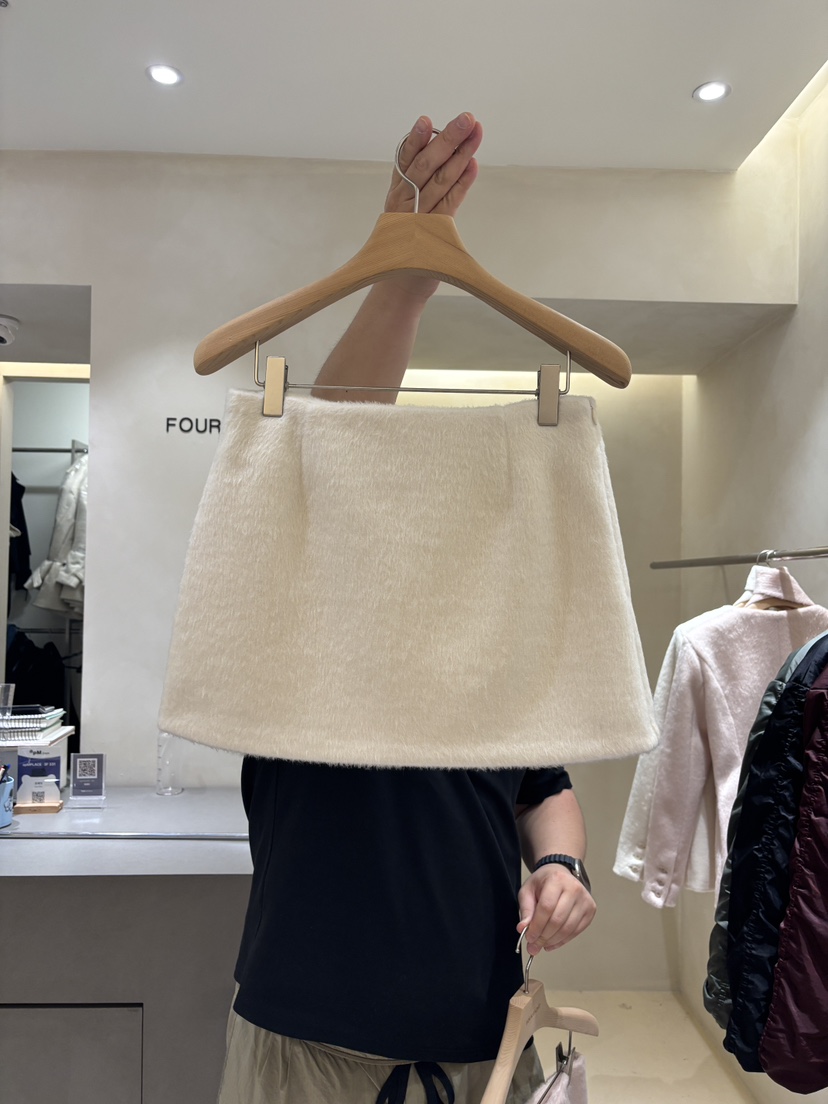 FOUREIGHT韓國代購㊣女士新品人氣時尚推薦25秋冬熱賣休閑短裙FOUR EIGHT短裙