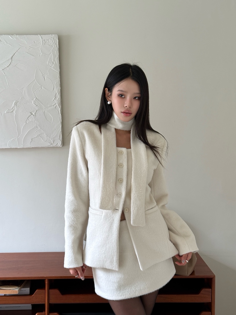 FOUREIGHT韓國代購㊣女士新品人氣時尚推薦25秋冬熱賣休閑短裙FOUR EIGHT短裙