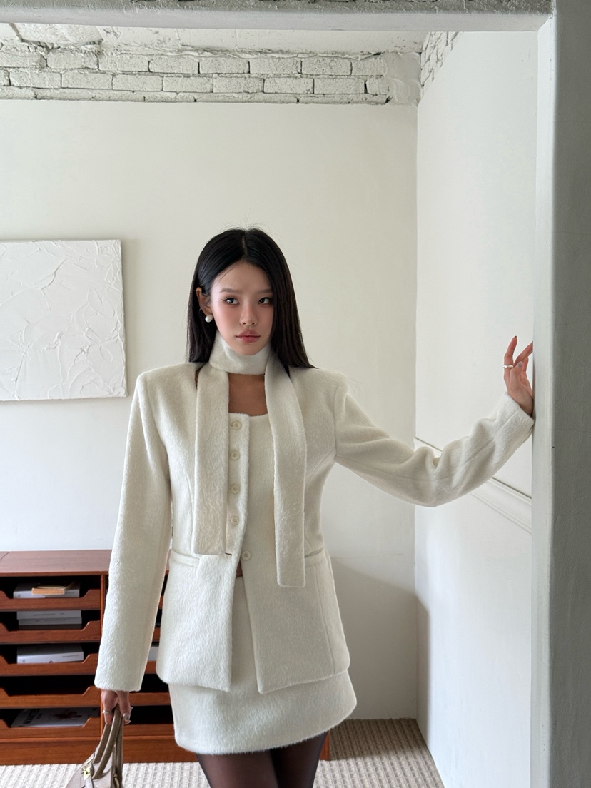 FOUREIGHT韓國代購㊣女士新品人氣時尚推薦25秋冬熱賣休閑短裙FOUR EIGHT短裙