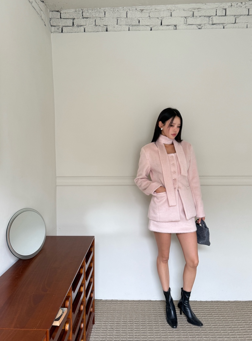 FOUREIGHT韓國代購㊣女士新品人氣時尚推薦25秋冬熱賣休閑短裙FOUR EIGHT短裙