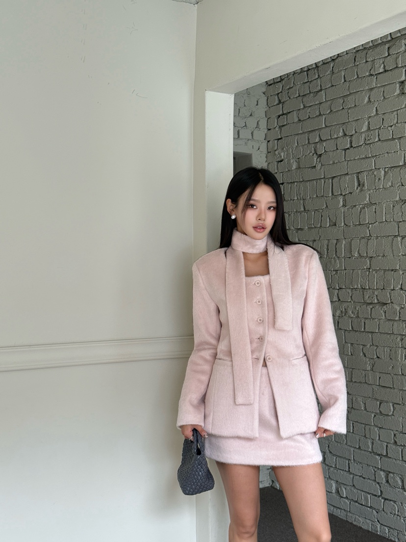 FOUREIGHT韓國代購㊣女士新品人氣時尚推薦25秋冬熱賣休閑短裙FOUR EIGHT短裙