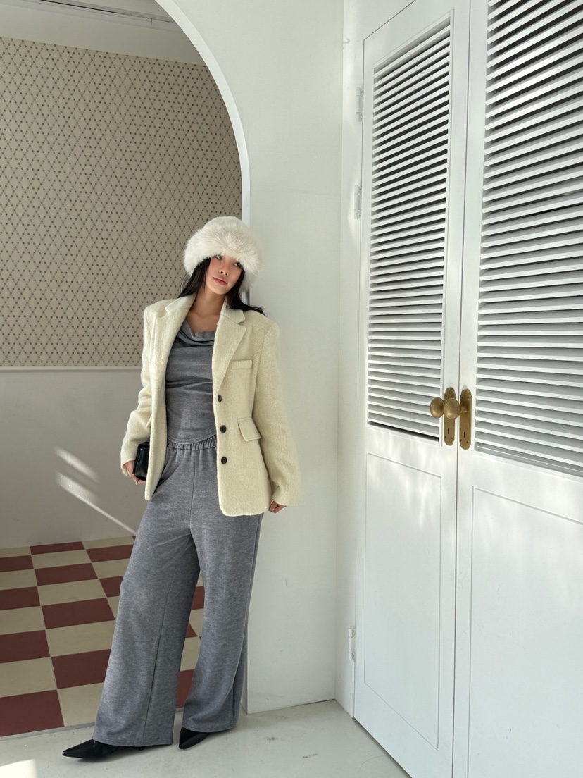 FOUREIGHT韓國代購㊣女裝新款熱賣休閑推薦中長款大衣含腰帶FOUR EIGHT中長款大衣