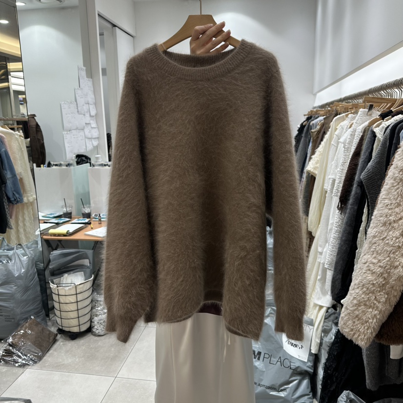 XPARTY東大門㊣實拍女裝新款職業推薦休閑熱賣時尚人氣毛衣XPARTY毛衣圖色1