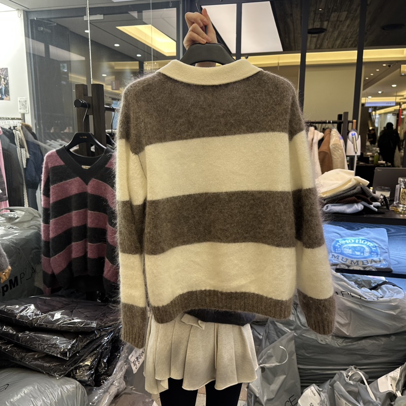 LE ETOILE韓國直郵㊣女士新品人氣職業時尚休閑針織衫馬海毛LE ETOILE針織衫