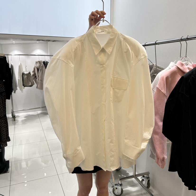 JENNIE東大門㊣實拍女士新款職業人氣熱賣時尚25秋冬襯衫蕾絲衫JENNIE/VENEFIT襯衫/蕾絲衫圖色1