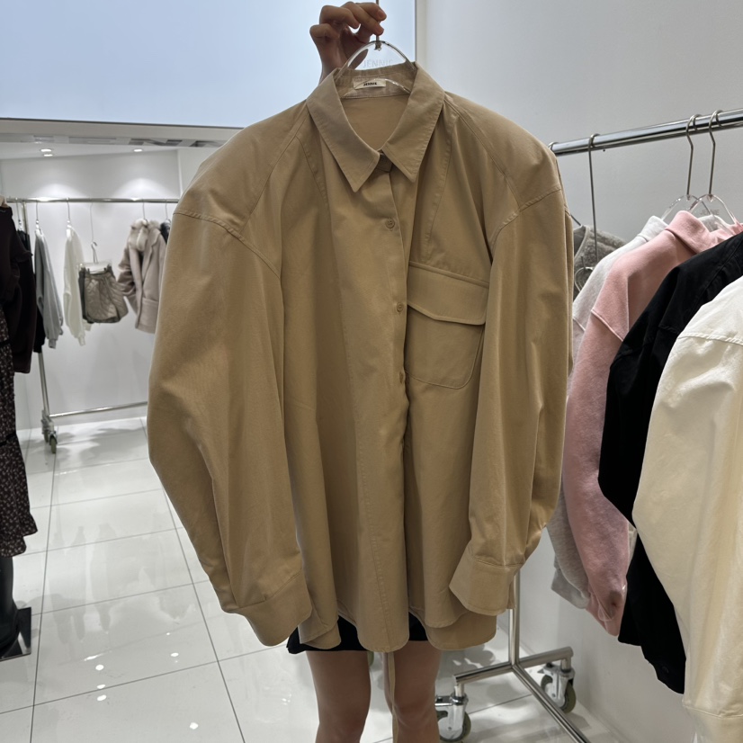 JENNIE東大門㊣實拍女士新款職業人氣熱賣時尚25秋冬襯衫蕾絲衫JENNIE/VENEFIT襯衫/蕾絲衫圖色2