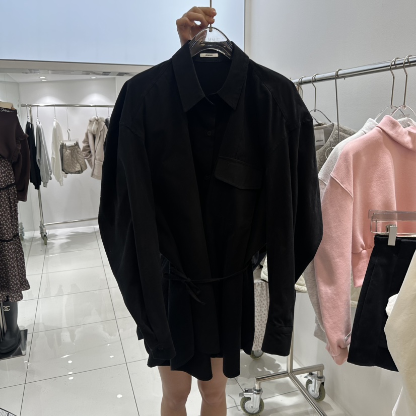 JENNIE東大門㊣實拍女士新款職業人氣熱賣時尚25秋冬襯衫蕾絲衫JENNIE/VENEFIT襯衫/蕾絲衫圖色3