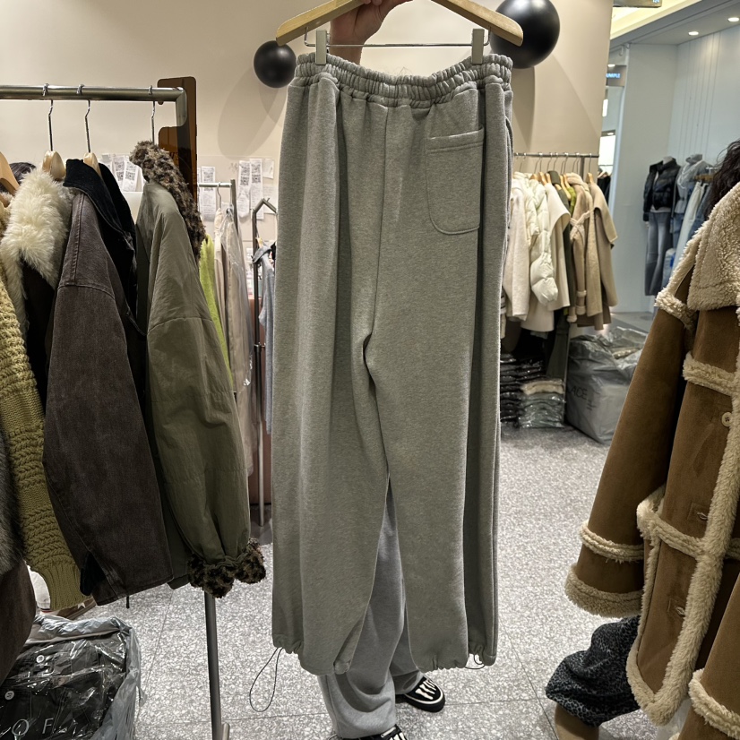 SOF東大門㊣代購女士新款推薦人氣25秋冬時尚休閑褲加絨修身SOF休閑褲