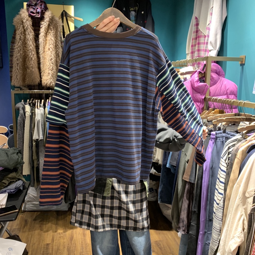 MERCI LINDA東大門㊣直郵女士新款休閑人氣職業25秋冬長袖T恤MERCI LINDA長袖T恤