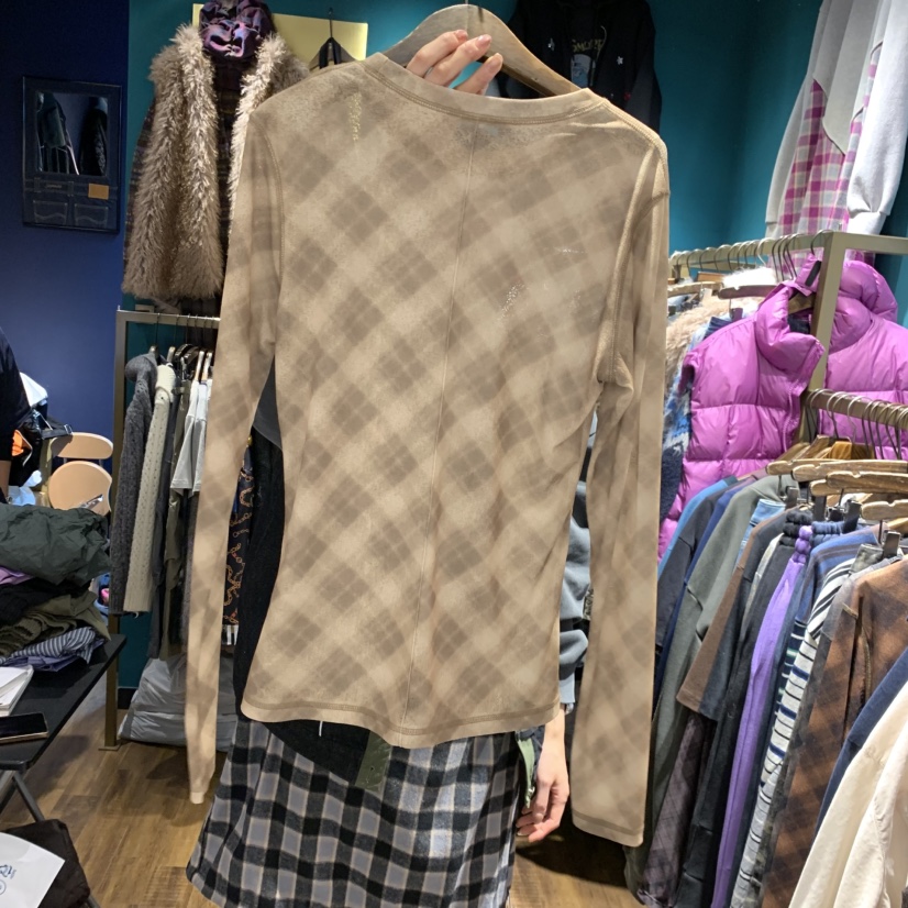 MERCI LINDA東大門㊣直郵女裝新品職業25秋冬推薦人氣長袖T恤MERCI LINDA長袖T恤