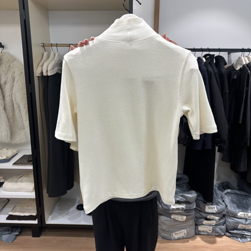 MUYBIEN韓國直郵㊣女士新品推薦25秋冬人氣休閑熱賣T恤安哥拉MUYBIENT恤