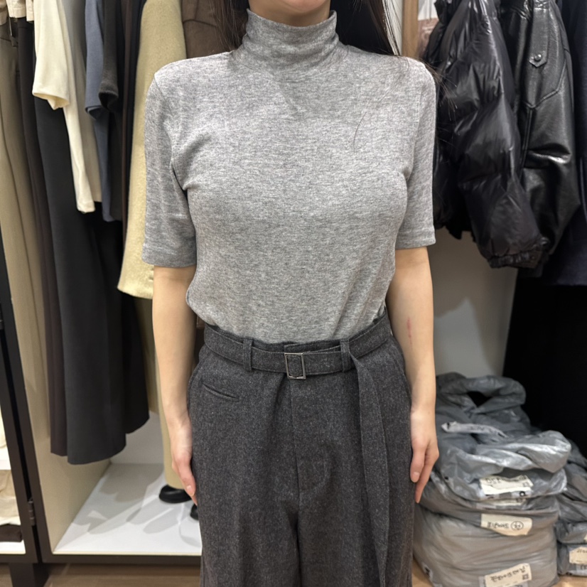 MUYBIEN韓國直郵㊣女士新品推薦25秋冬人氣休閑熱賣T恤安哥拉MUYBIENT恤圖色4