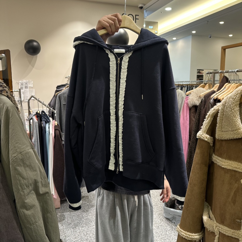 SOF東大門㊣實拍女士新款25秋冬時尚人氣熱賣休閑職業衛衣加絨SOF衛衣圖色3