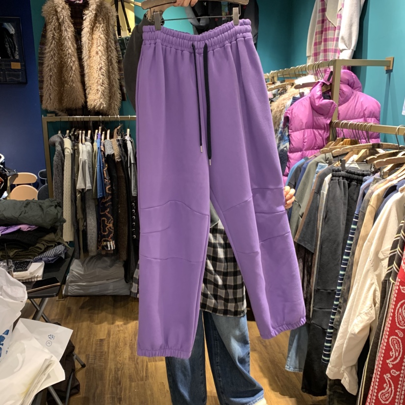 MERCI LINDA韓國代購㊣女裝新款熱賣休閑職業25秋冬休閑褲MERCI LINDA休閑褲圖色1