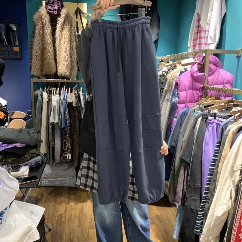 MERCI LINDA韓國代購㊣女裝新款熱賣休閑職業25秋冬休閑褲MERCI LINDA休閑褲圖色2