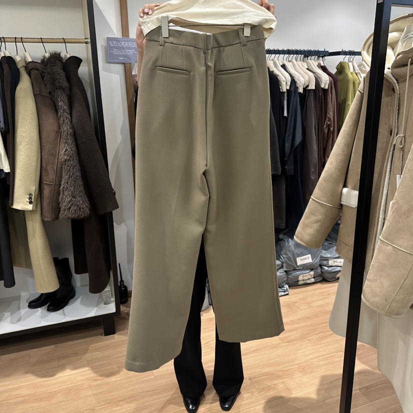 MUYBIEN東大門㊣代購女裝新款推薦熱賣職業休閑25秋冬休閑褲MUYBIEN休閑褲