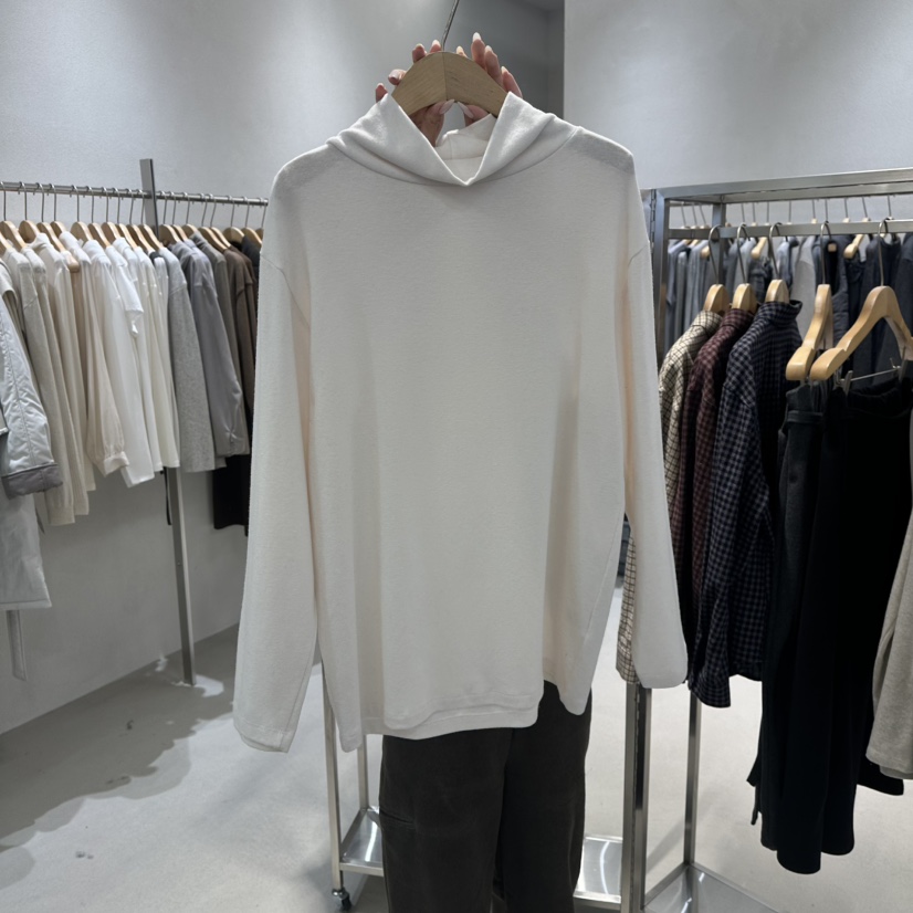 OVU東大門㊣直郵女裝新品推薦職業休閑熱賣25秋冬人氣長袖T恤OVU長袖T恤圖色1白色