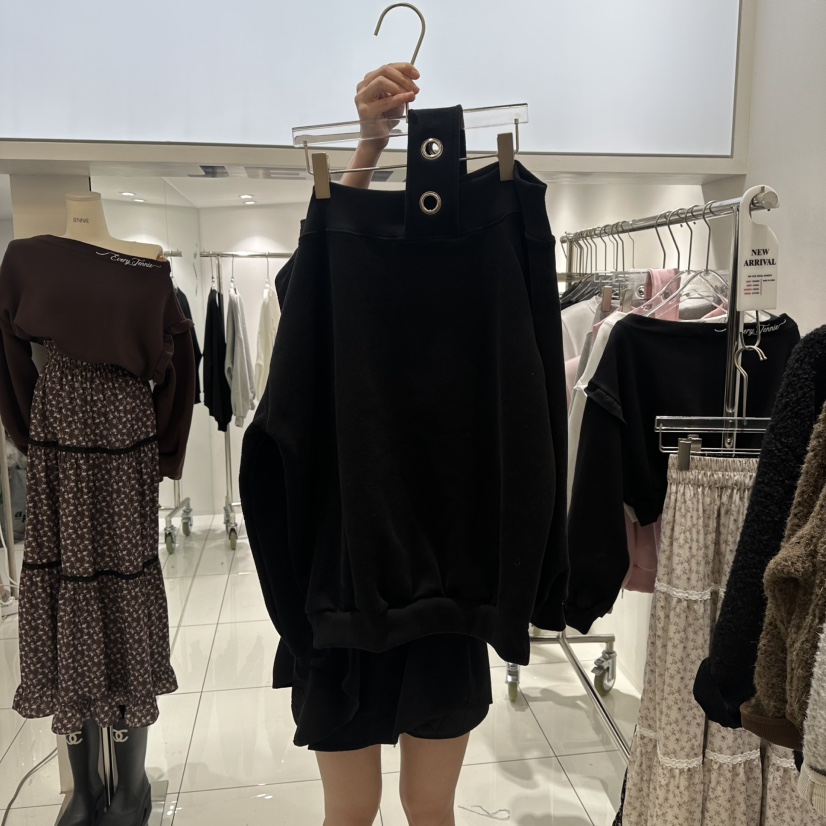 JENNIE東大門㊣實拍女裝新款25秋冬熱賣休閑推薦時尚衛衣加絨JENNIE/VENEFIT衛衣