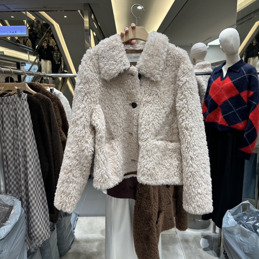 XPARTY東大門㊣實拍女裝新品職業25秋冬熱賣推薦人氣夾克短款XPARTY夾克圖色1