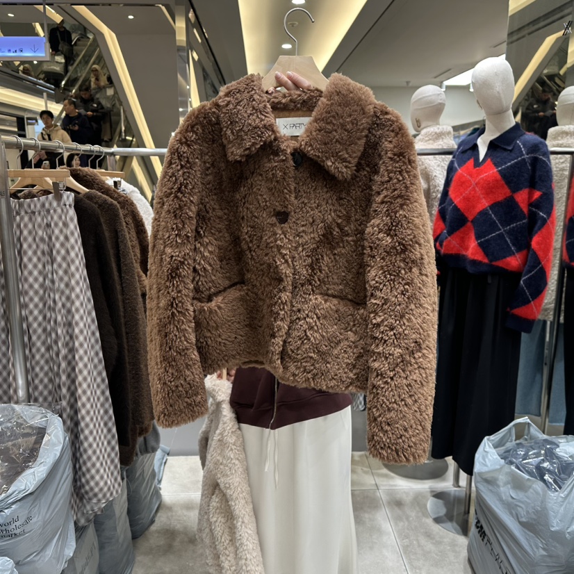 XPARTY東大門㊣實拍女裝新品職業25秋冬熱賣推薦人氣夾克短款XPARTY夾克圖色2