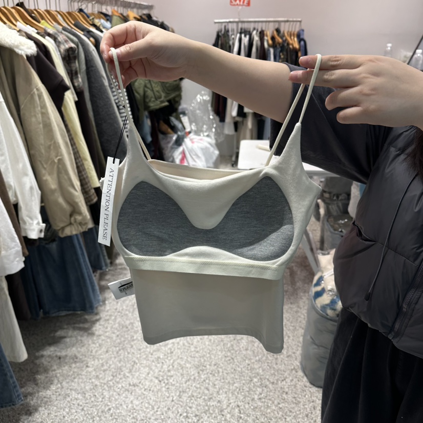 ATPZ東大門㊣代購女裝新款人氣時尚職業推薦25秋冬吊帶背心ATTENTION PLEAES吊帶/背心