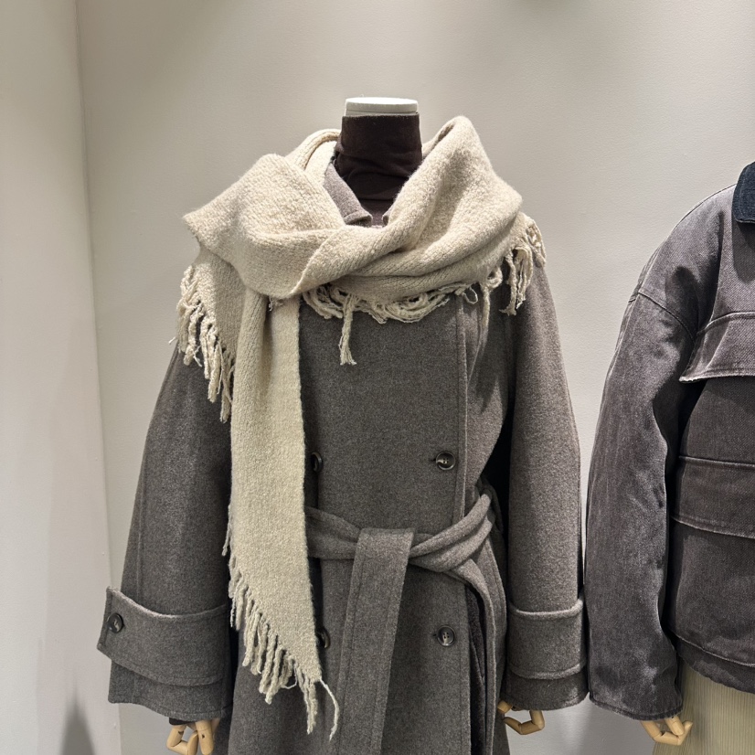 SOF東大門㊣代購女裝新品推薦休閑人氣職業熱賣25秋冬圍巾披肩SOF圍巾/披肩圖色1