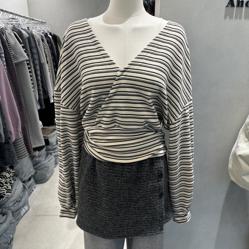 ANDE韓國直郵㊣女士新款25秋冬時尚熱賣休閑人氣職業推薦衛衣Ande衛衣圖色1