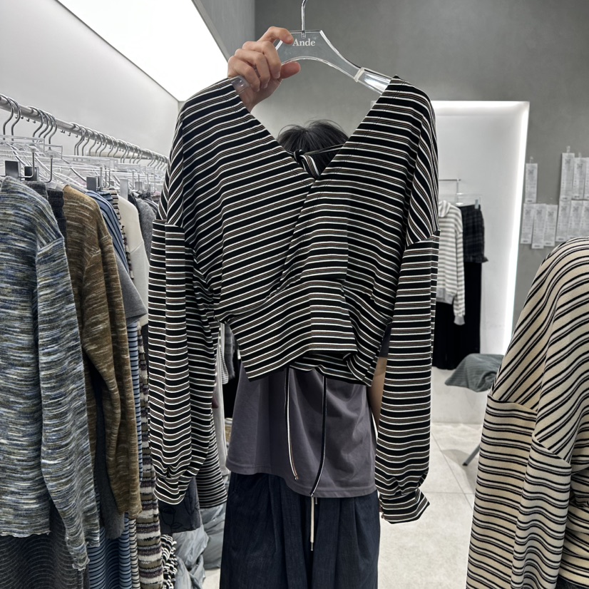 ANDE韓國直郵㊣女士新款25秋冬時尚熱賣休閑人氣職業推薦衛衣Ande衛衣圖色2