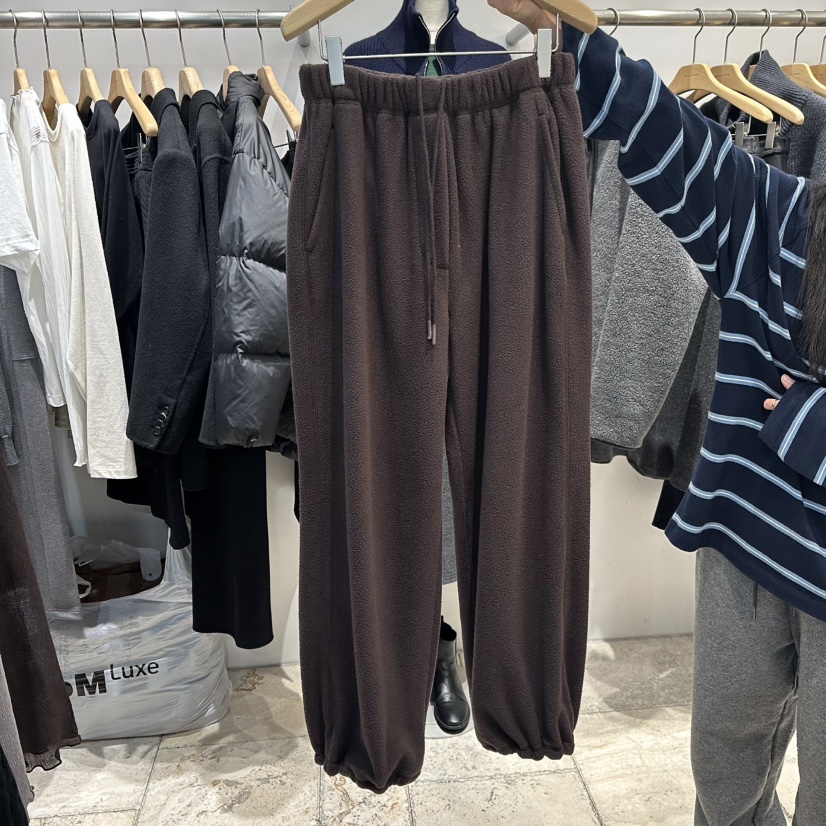 MAJDAN東大門㊣代購女士新款職業25秋冬推薦熱賣休閑褲抓絨MAJDAN休閑褲圖色2