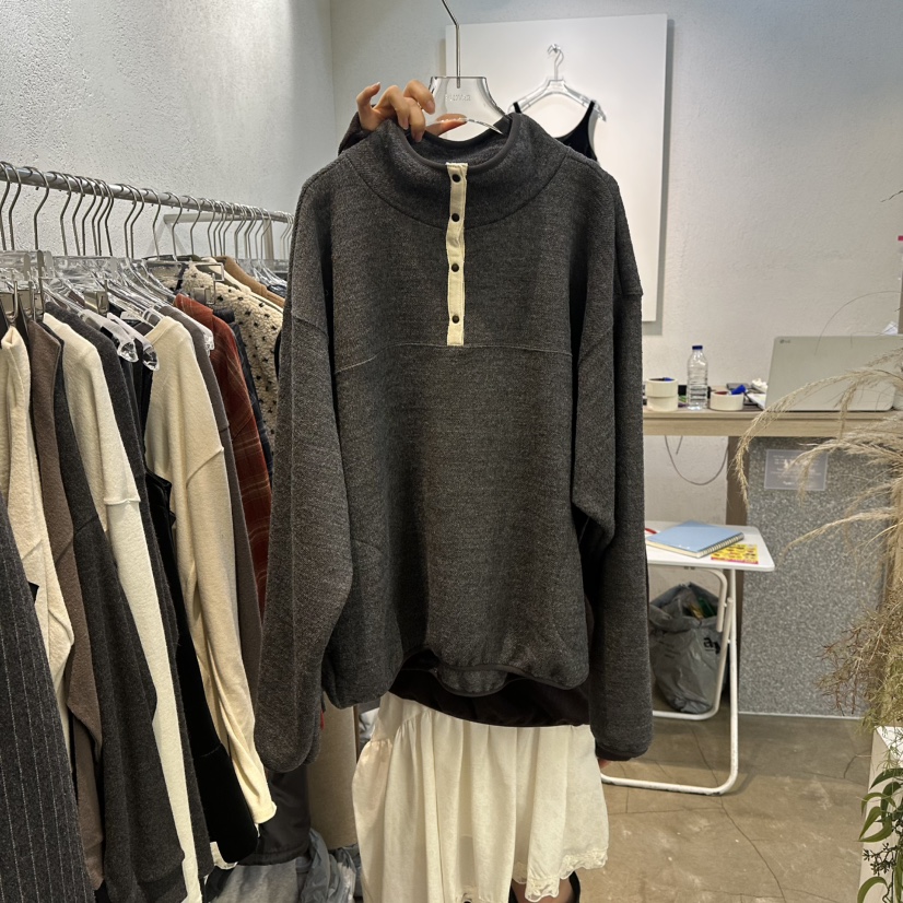 PLOVER東大門㊣實拍女裝新品推薦職業熱賣時尚人氣衛衣加絨PLO_VER衛衣圖色2