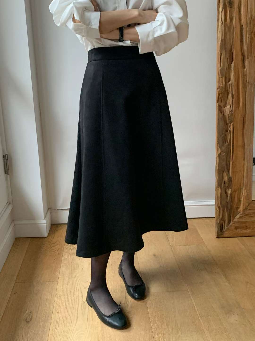 MELON韓國直郵㊣女裝新品25秋冬熱賣職業休閑時尚推薦人氣長裙MELON長裙