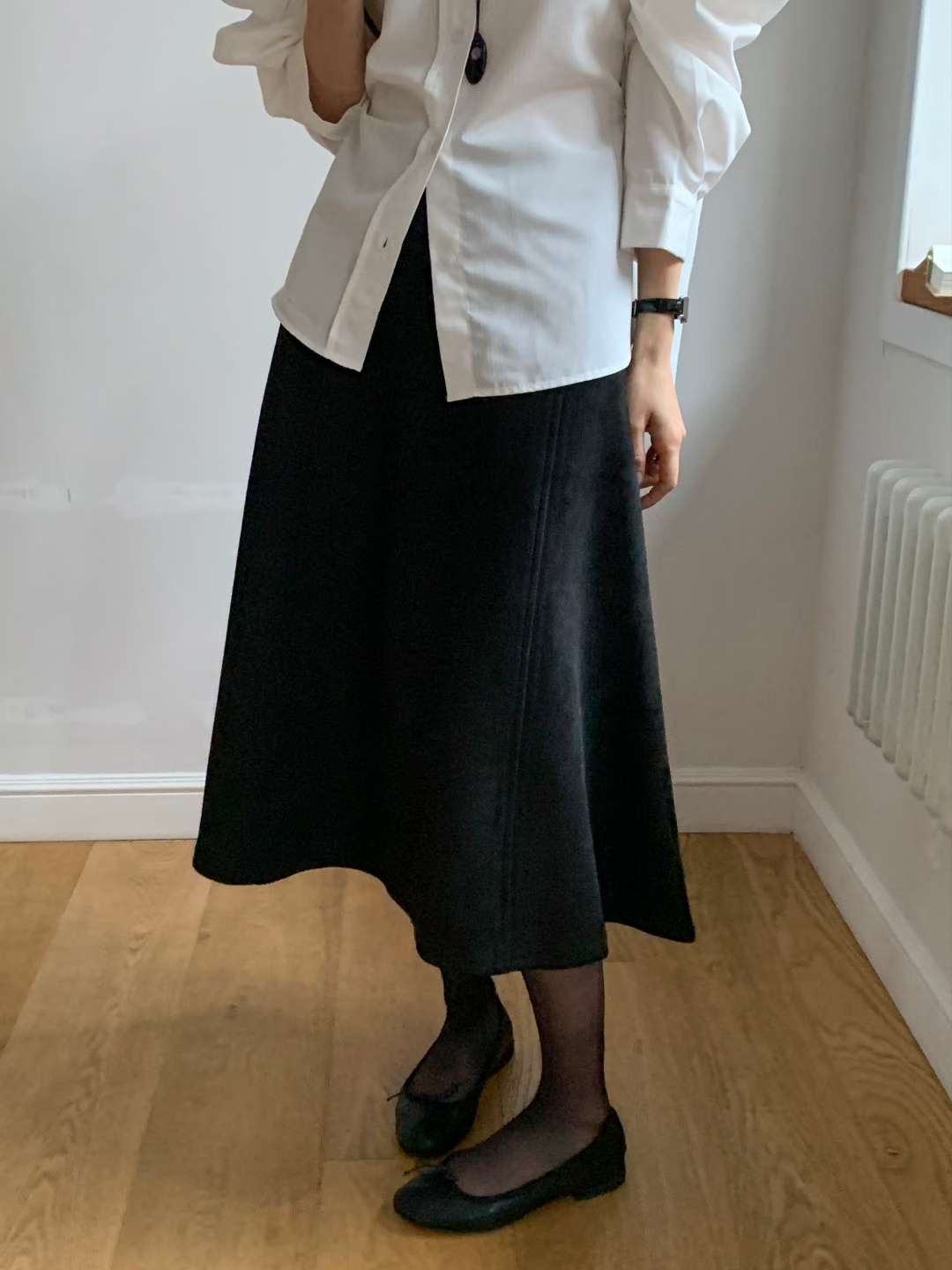 MELON韓國直郵㊣女裝新品25秋冬熱賣職業休閑時尚推薦人氣長裙MELON長裙