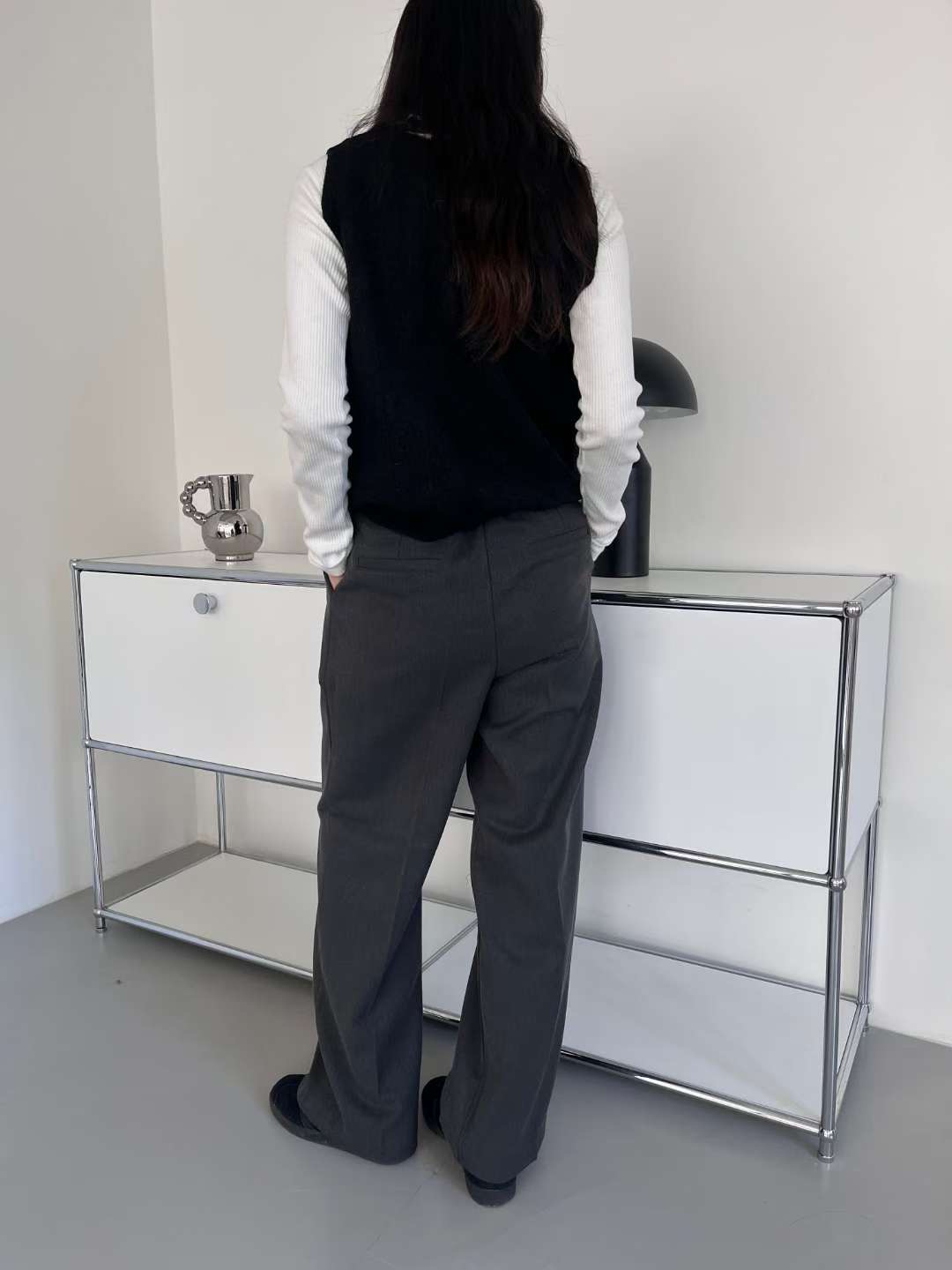 MELON韓國直郵㊣女士新品推薦25秋冬休閑時尚人氣職業休閑褲MELON休閑褲