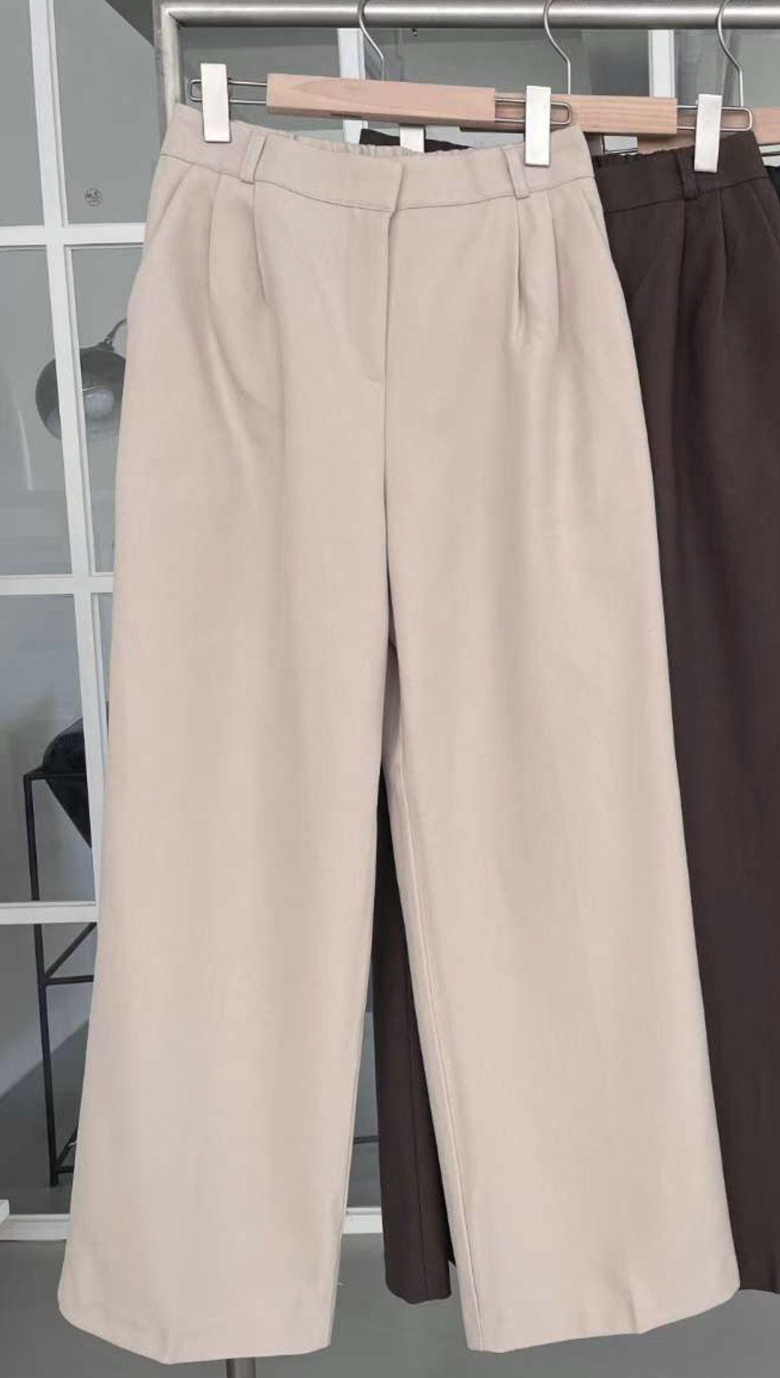 MELON韓國直郵㊣女士新品推薦25秋冬休閑時尚人氣職業休閑褲MELON休閑褲圖色1