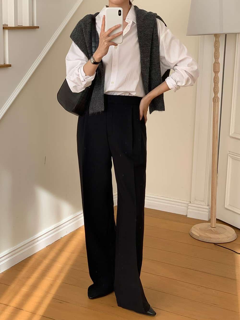 MELON東大門㊣實拍女士新品25秋冬推薦人氣時尚休閑熱賣休閑褲MELON休閑褲圖色4