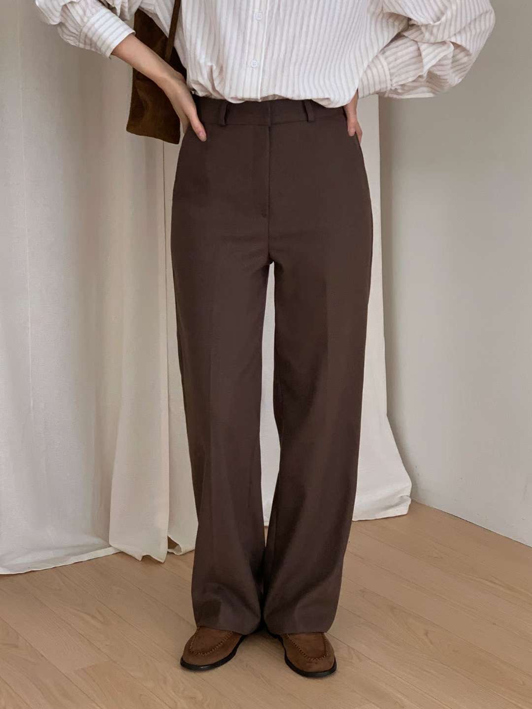 MELON東大門㊣實拍女士新款休閑熱賣時尚職業推薦人氣休閑褲MELON休閑褲圖色1