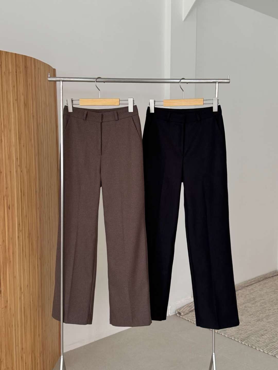 MELON東大門㊣實拍女士新款休閑熱賣時尚職業推薦人氣休閑褲MELON休閑褲圖色2左二色