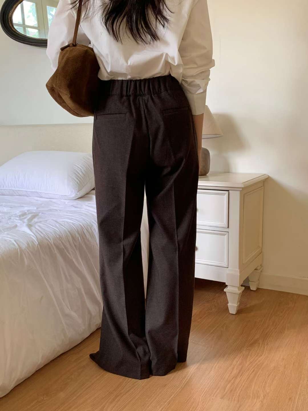 MELON韓國代購㊣女士新品人氣25秋冬休閑熱賣推薦時尚休閑褲MELON休閑褲