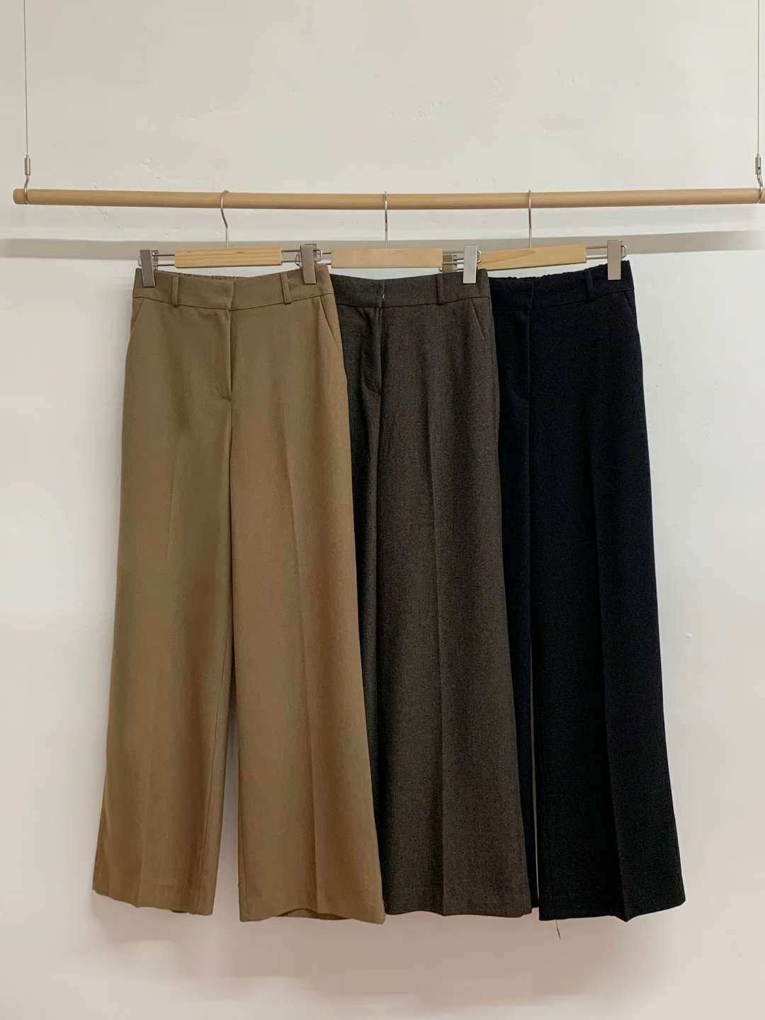 MELON韓國代購㊣女士新品人氣25秋冬休閑熱賣推薦時尚休閑褲MELON休閑褲圖色3左三色