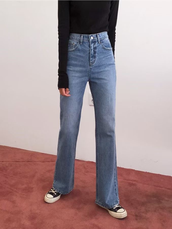 FAVOR東大門㊣直郵女士新款熱賣推薦人氣休閑25秋冬職業牛仔褲ARRICCHISI牛仔褲圖色2