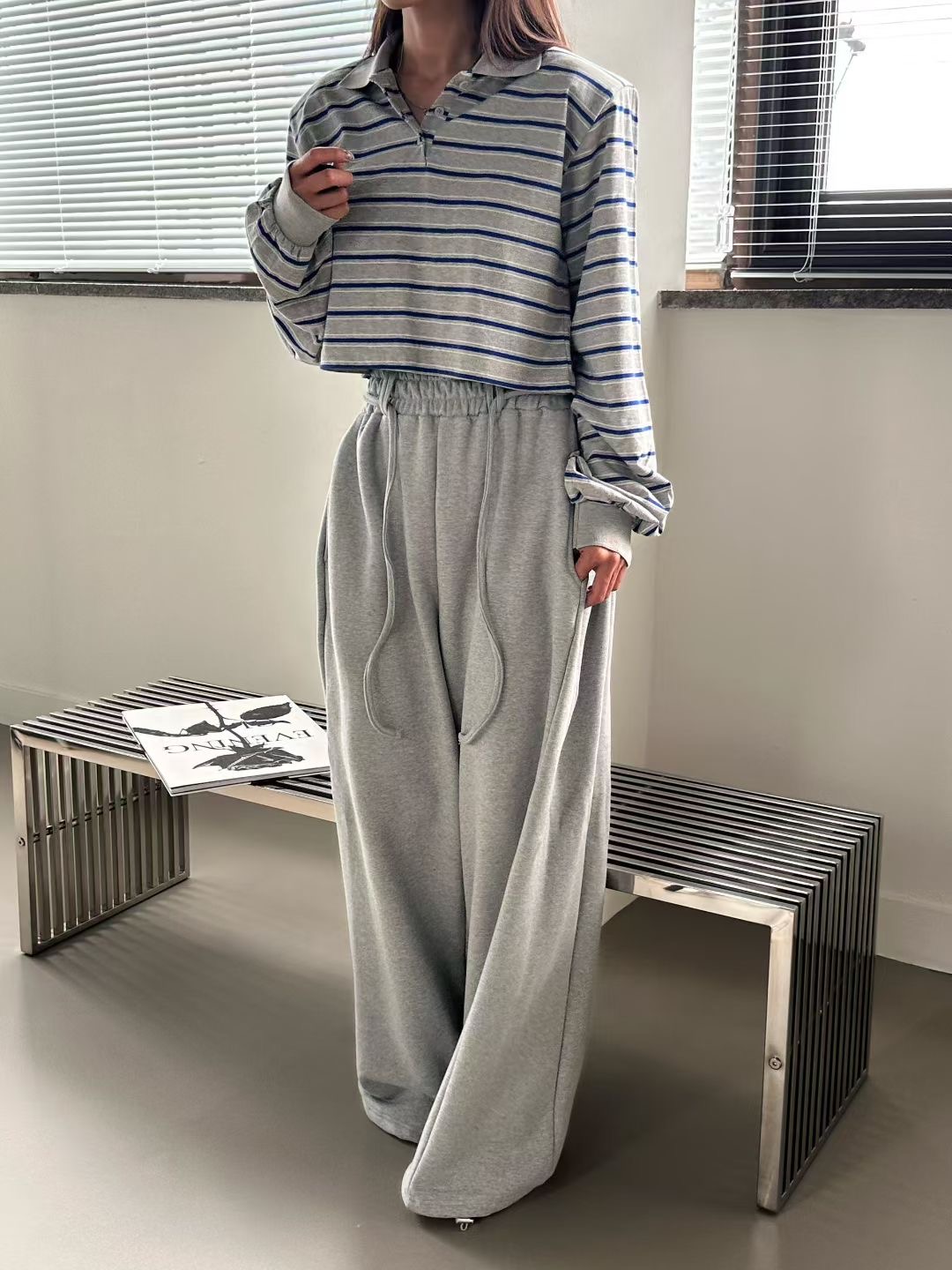 FAVOR東大門㊣實拍女士新款時尚休閑25秋冬人氣熱賣長袖T恤ARRICCHISI長袖T恤圖色2