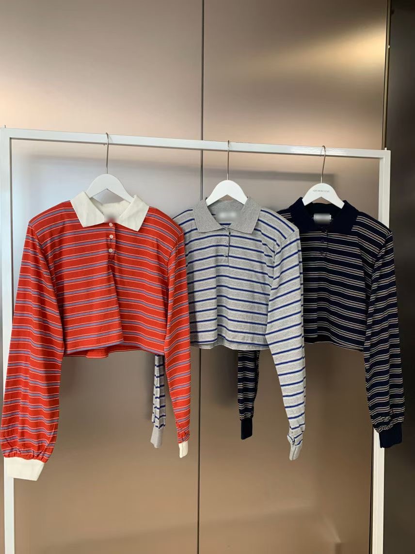 FAVOR東大門㊣實拍女士新款時尚休閑25秋冬人氣熱賣長袖T恤ARRICCHISI長袖T恤圖色3左三色