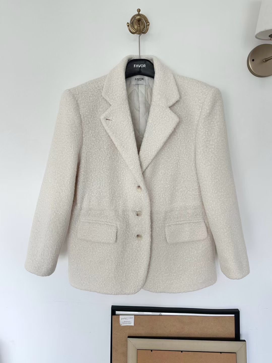 FAVOR韓國代購㊣女裝新品職業時尚人氣25秋冬熱賣推薦休閑夾克ARRICCHISI夾克圖色2