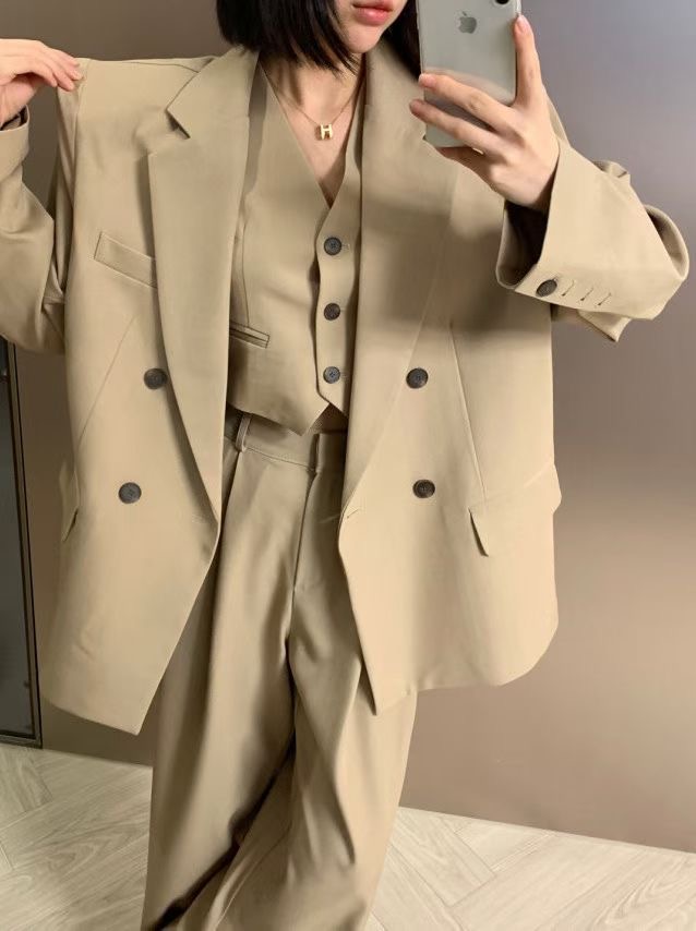 FAVOR東大門㊣直郵女裝新款休閑時尚人氣職業推薦25秋冬夾克ARRICCHISI夾克圖色2